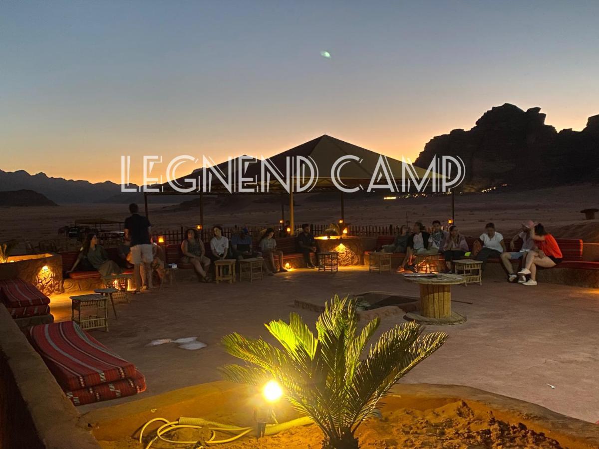 Wadi Rum Legend camp Bagian luar foto